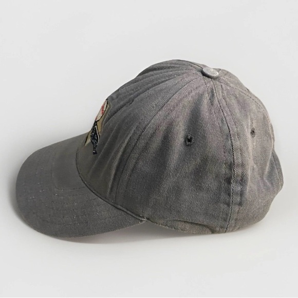 Vintage No Fear Baseball Cap Embroidered Logo Aged Look Y2K Style Retro Punk - Picture 2 of 7